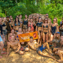 Backpacking Thailand group photo