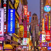 Bright lights in the city 