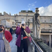 A photo of a participant taking a photo