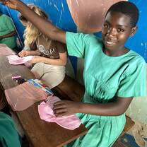 Reusable pad-making workshop