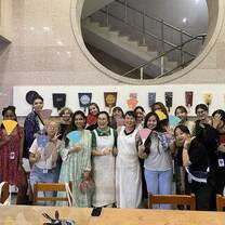 Asia Lab Jeonju Sori Festival fan making