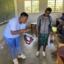 Period management workshop in a primary school