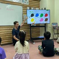 Teachers in classroom