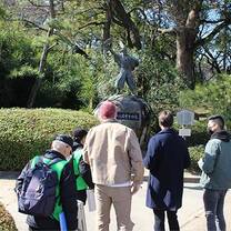 Participants on the Nagoya walking Tour.