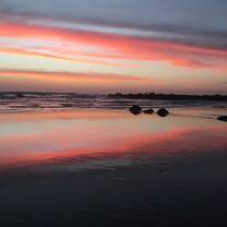 One of (many) breathtaking sunsets in Santa Teresa