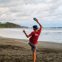 Play on beach