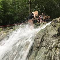 Right in the middle of the jungle, that's where the adventure begins