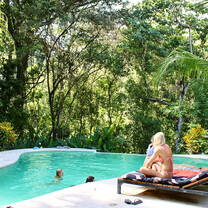 All of our students have a jungle pool available at the camp