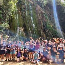 Group waterfall 
