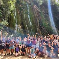 Group waterfall 