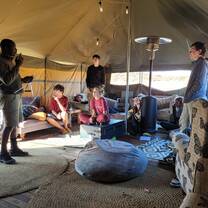 Safari tent