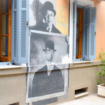 Outside of the school