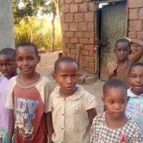 our children posed for the picture 