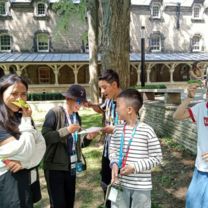 Group of Students Laughing