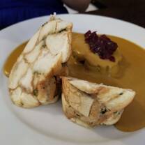 Svickova, a traditional Czech dish