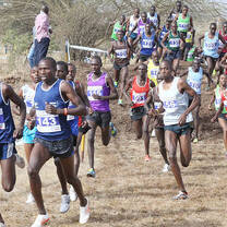 Athletics Kenyan youth running