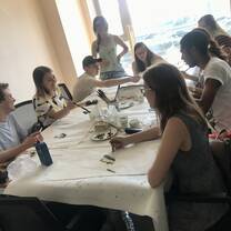 Au Pair China Culture Activity-Calligraphy Practice