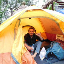 Camping for reforestation