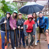 Volunteers after work