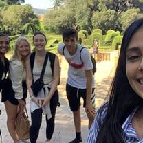 Group of student participants in Spain