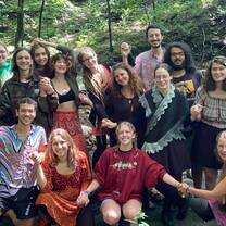 Joyful group photo