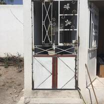 The front door before we improve it with your help!