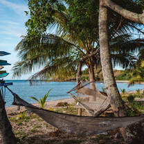 Hammocks by the beach