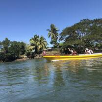 On the river to Labasa town