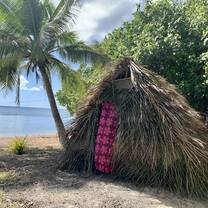 Traditional Fijian style of coconut hut, a great place to live for a few weeks