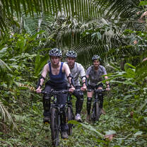 Jungle biking