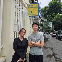 Outside the front of LTL in Ho Chi Minh City