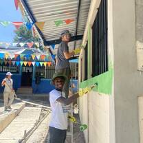 Painting the new school