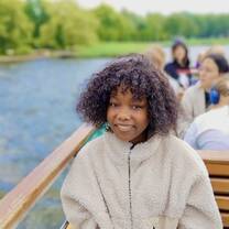 Girl on boat