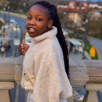 Girl on bridge
