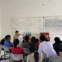 Junior Rangers learning about conservation