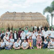 Group photo at Working Holiday at Marongarong 