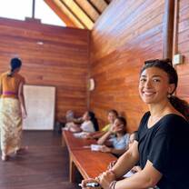 Volunteer with students