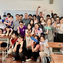 Teaching practice at Hung Vuong University