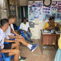 Meeting with school director