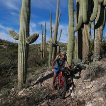 Bikepacking on the Arizona Trail is the capstone expedition of the Semester. 