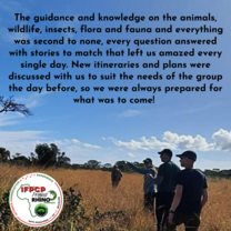 a group on a game reserve