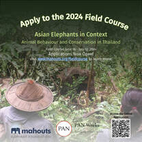 application poster showing application dates and course title