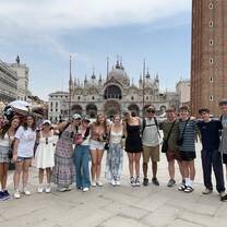 Rustic Pathways high school travelers in Venice