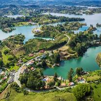 bird eye shot of Medellin