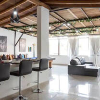 living room/kitchen