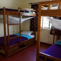 Shared rooms with bunkbeds