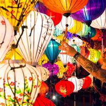 Lanterns at a market