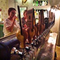 bar back including tap beers