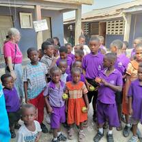 Children of the school run by Refugees 