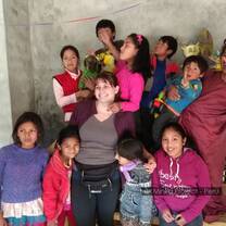 project girls and volunteer